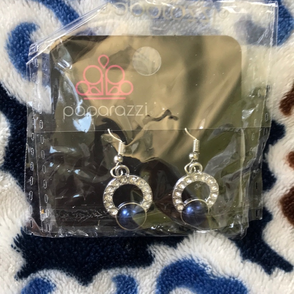 Never been worn. Blue earings